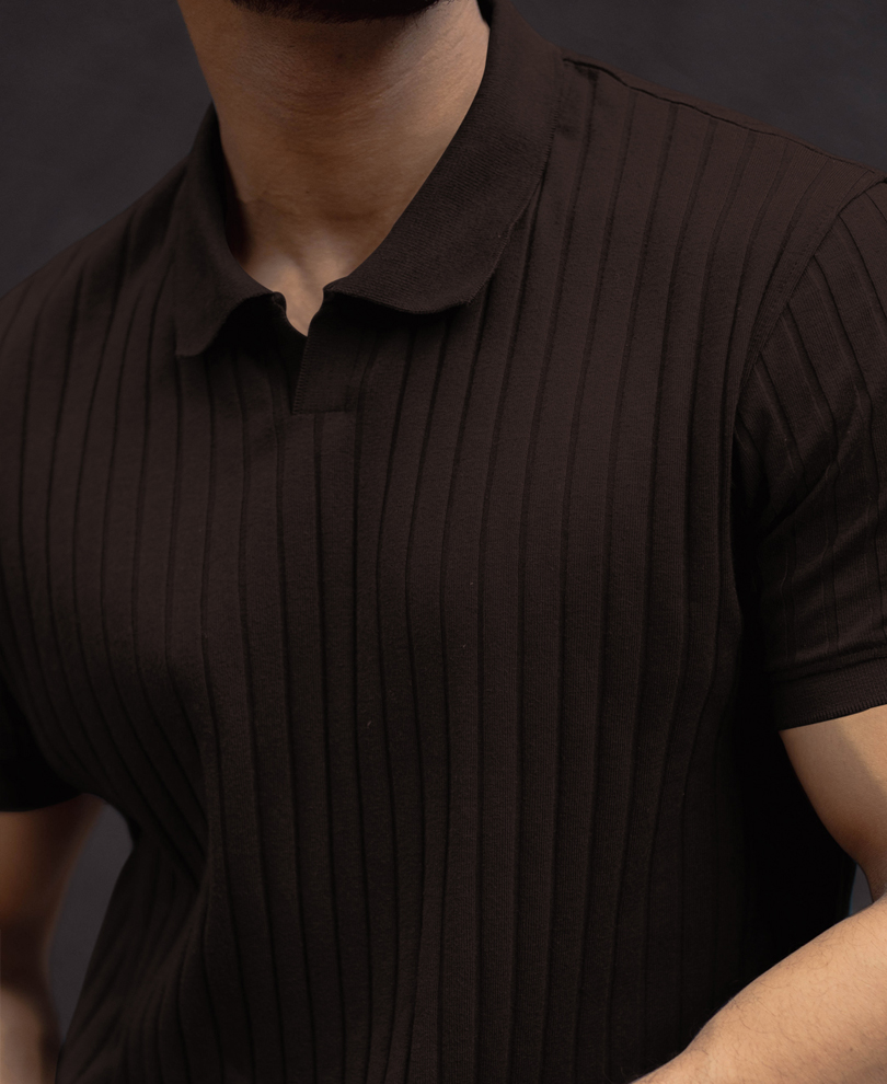 dark-brown-rib-t-shirt