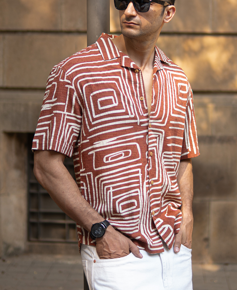 rust-abstract-print-structure-shirt
