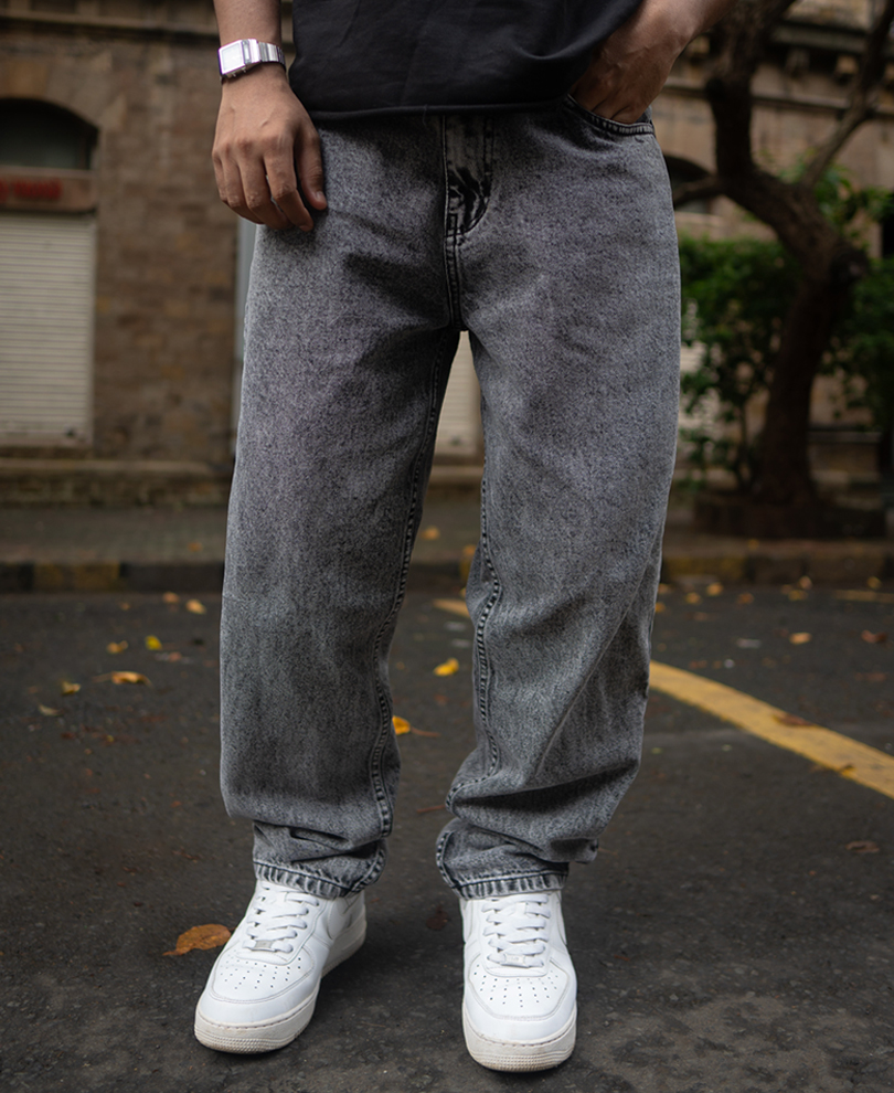 dark-grey-baggy-fit-denim-jeans