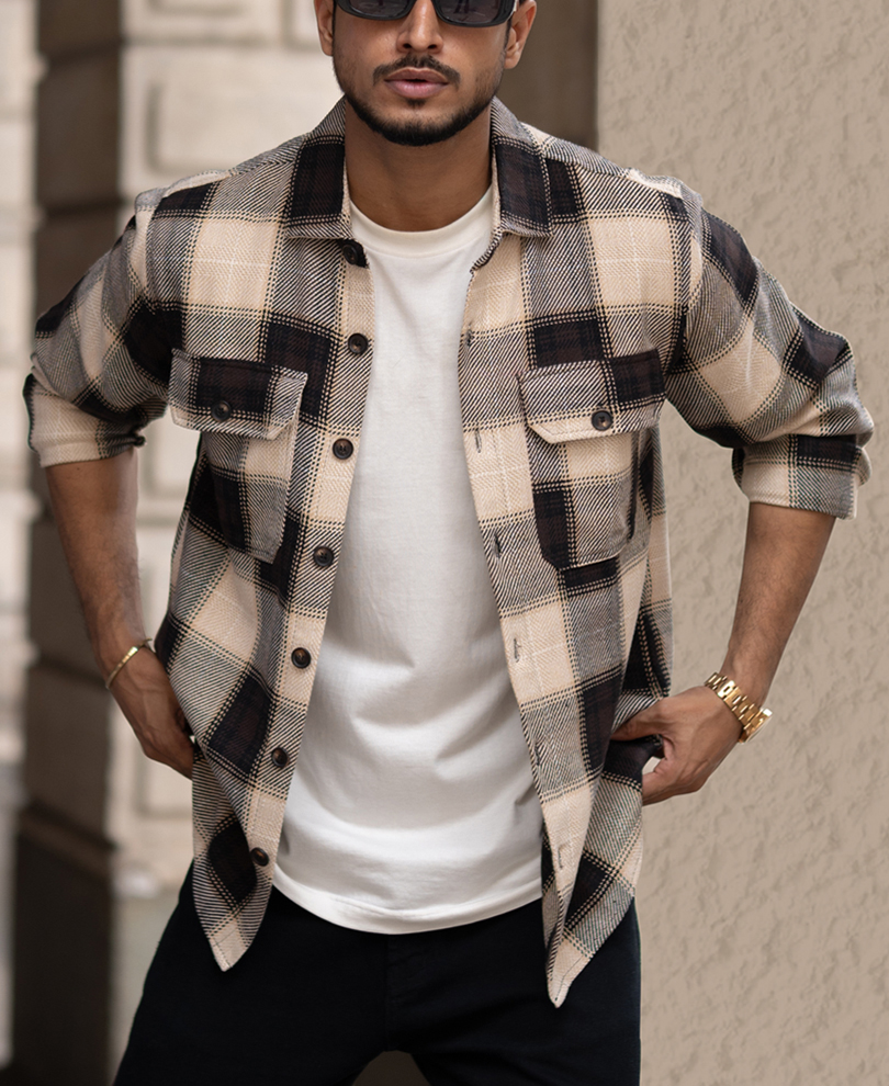 multi-colour-checked-full-sleeves-regular-fit-shirt-with-double-pockets