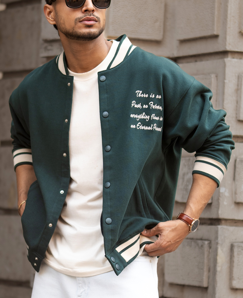 pine-green-regular-fit-varsity-jacket