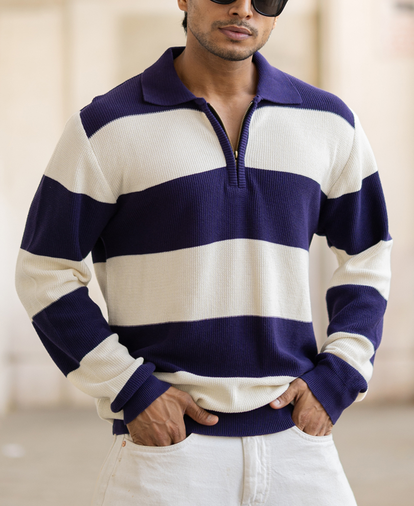 butter-and-dark-purple-regular-fit-full-sleeves-t-shirt