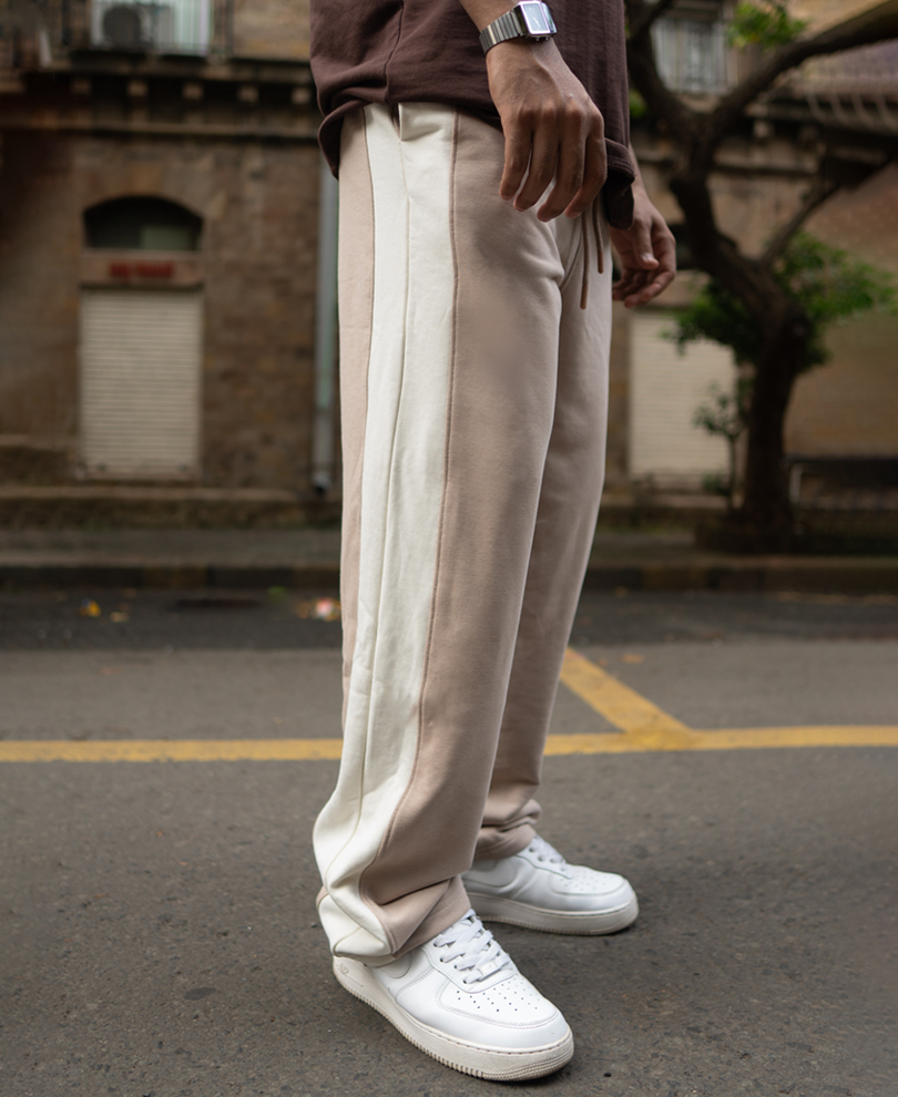 light-beige-baggy-fit-track-pant